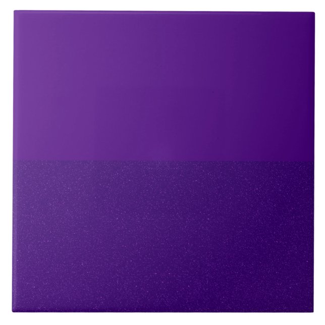 Purple Gradient Base Custom Ceramic Tile (Front)