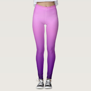 Purple Gradient Custom Leggings
