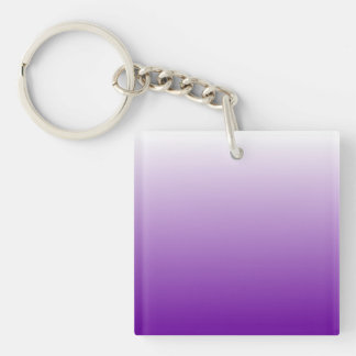 Purple Gradient Key Ring