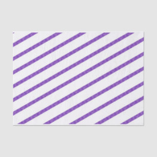 Purple Gradient & White Stripped Tissue Paper
