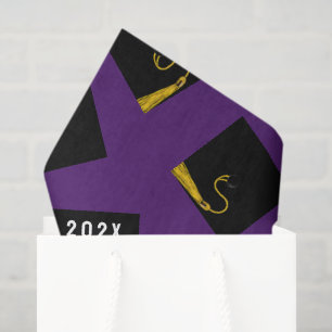Purple Graduation Tissue Paper