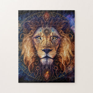Purple Green Fairy Fantasy Art Jigsaw Puzzle
