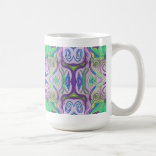 Purple Green Fantasy Mug