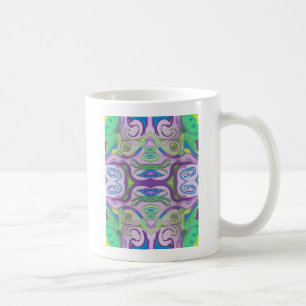Purple Green Fantasy Mug