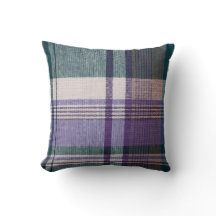 Purple Green Madras Pattern Mixture