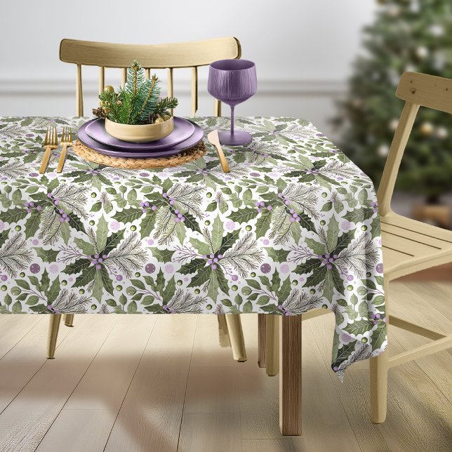 Purple Green Pattern#17 ID1009 Tablecloth (Creator Uploaded)