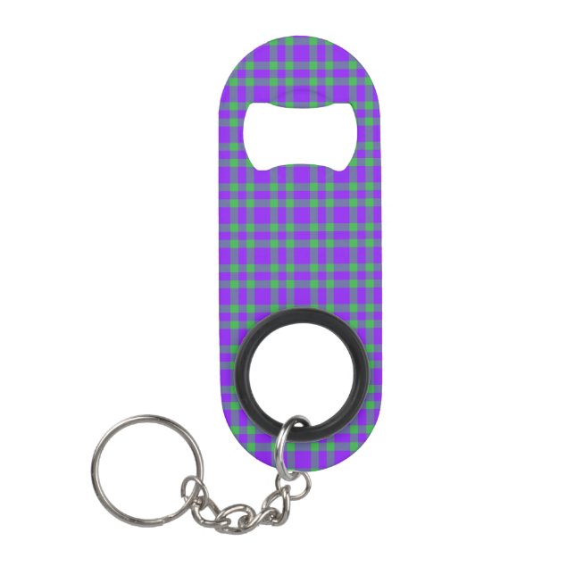 Purple Green Plaid Pattern (Front)