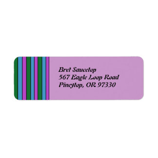 Purple Green Stipes