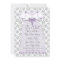 Purple Grey Damask Baby Girl Shower