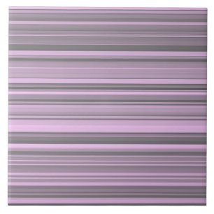 Purple Grey Stripes Tile