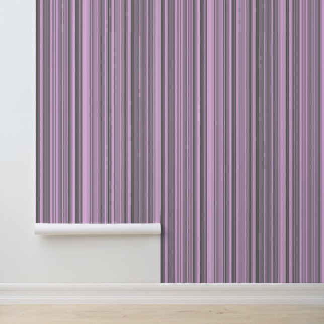 Purple Grey Stripes Wallpaper (Application)