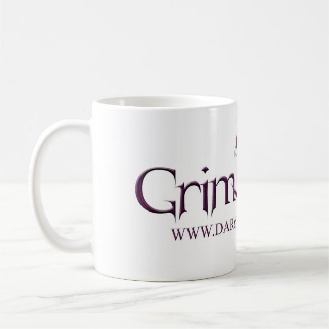 Purple GrimGirl Mug (Left)