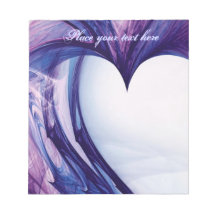 Purple Grunge Heart