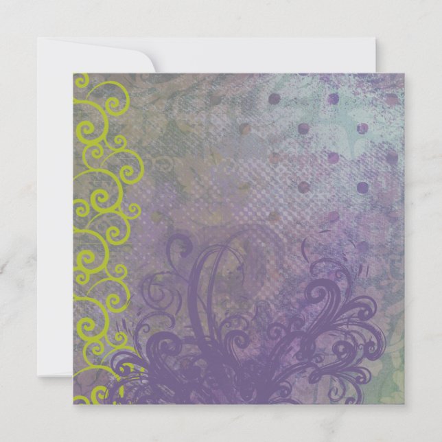 Purple Grunge Scrolls (Front)