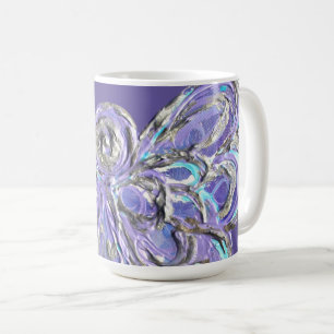 Purple Guardian Angel Custom Coffee Mug Cups