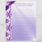 Purple Guestbook Paper