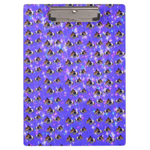 Purple Guinea Pig Sparkle, Clipboard