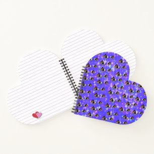 Purple Guinea Pig Sparkle, Notebook