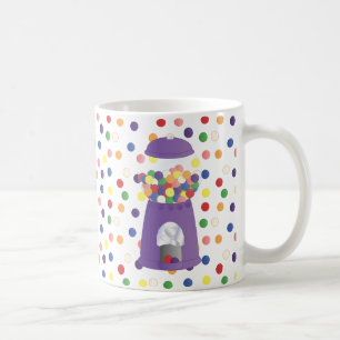 Purple Gumball Machine Coffee Mug