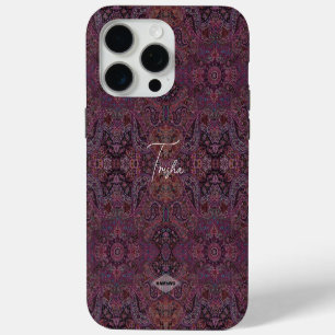 Purple Gypsy Design Cell Phone Case