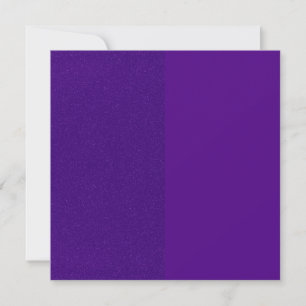 Purple Half-Glitter & Matte Folded Cards (Custom)
