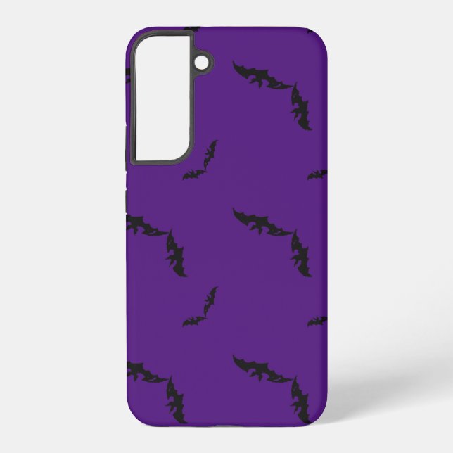 purple Halloween/bat   Samsung Galaxy S22+ Case (Back)