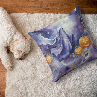 Purple Halloween Cushion