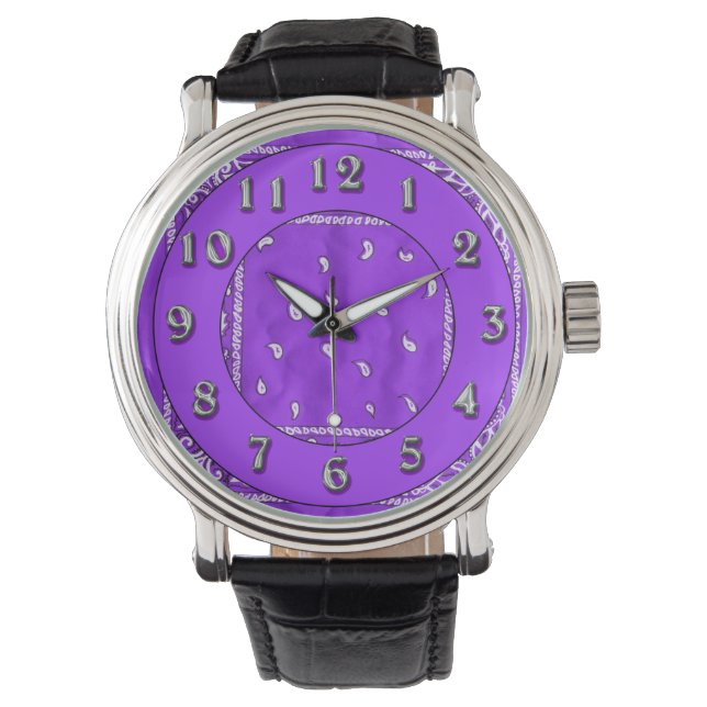 Purple Hanky Watch (Front)