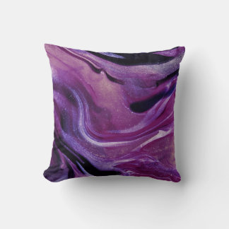 Purple Harmony Pillows: Elegance Redefined.  Cushion