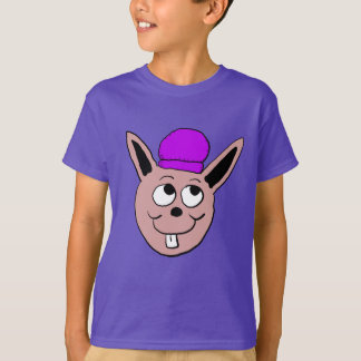 Purple Hat Bunny T-Shirt