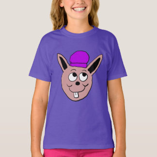 Purple Hat Bunny T-Shirt