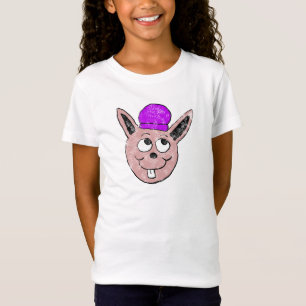 Purple Hat Bunny T-Shirt