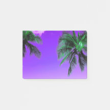 Purple Hawaiian Palm Trees