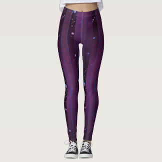 Purple Haze: Cosmic Dream Leggings