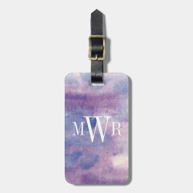 Purple Haze II Luggage Tag (Front Vertical)