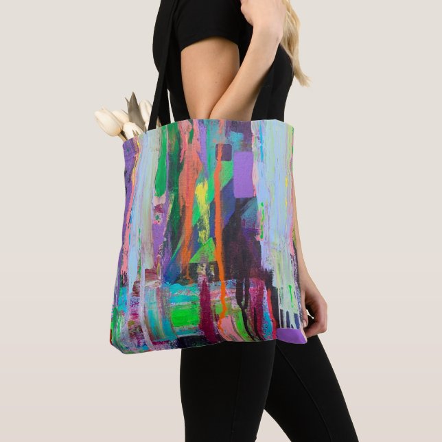 Purple Haze Tote Bag (Close Up)