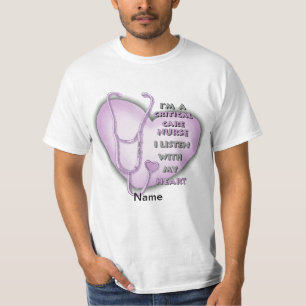 Purple Heart Care Nurse T-Shirt