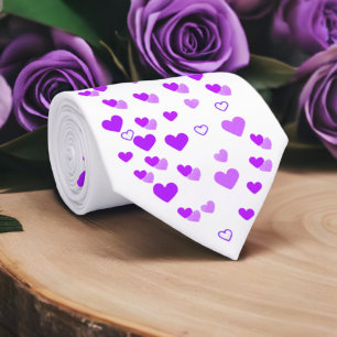 Purple Heart Cluster Tie
