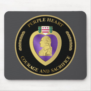 Purple Heart Commemorative Mousepad