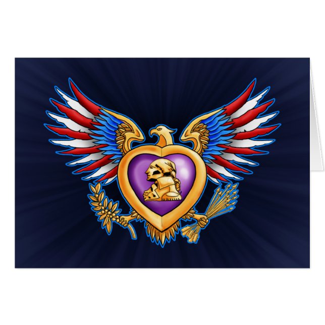 Purple Heart Design (Front Horizontal)