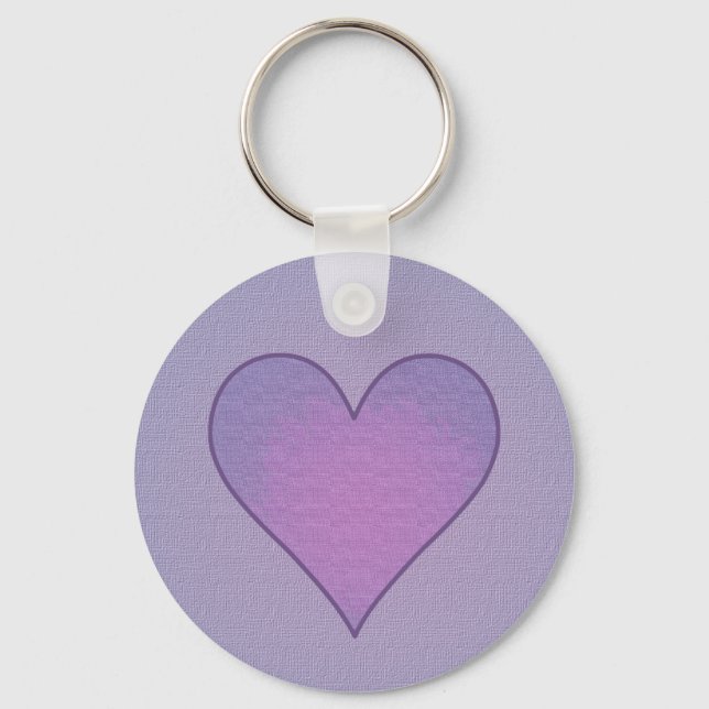 Purple Heart Key Ring (Front)