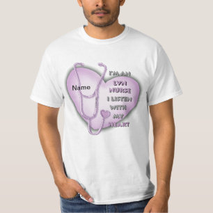 Purple Heart LVN Nurse T-Shirt