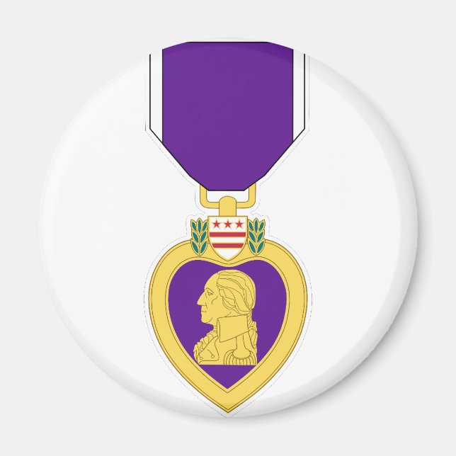 Purple Heart Medal Magnet (Front)