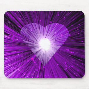 Purple Heart mousepad
