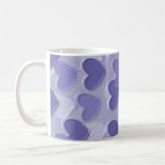 Purple heart mug