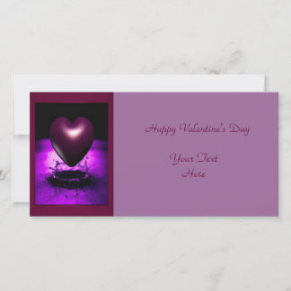 Purple Heart Photo Card