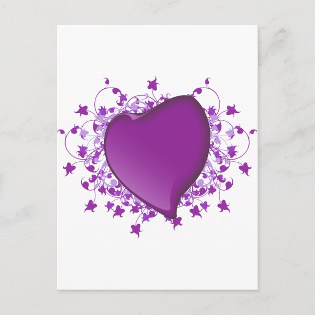 Purple Heart Postcard (Front)
