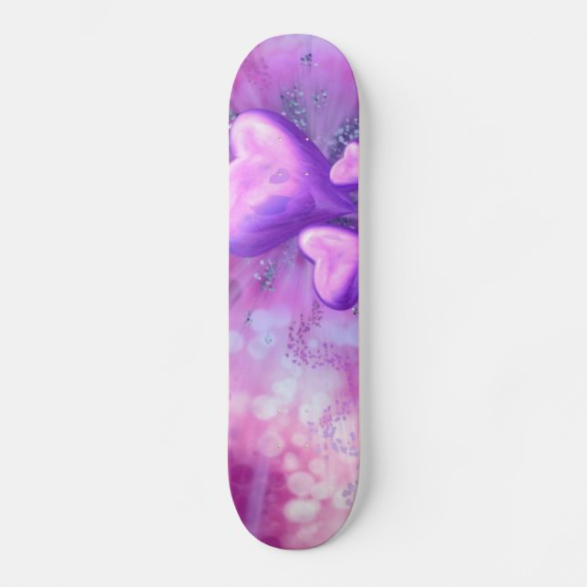 Purple Heart Skateboard (Front)