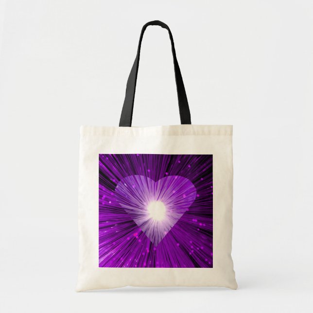 Purple Heart tote bag (Front)