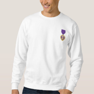 Purple Heart us Military Award Veteran Gift Sweatshirt